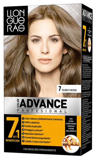 Kolor Advance Kolor włosów # 7-Średni Blond