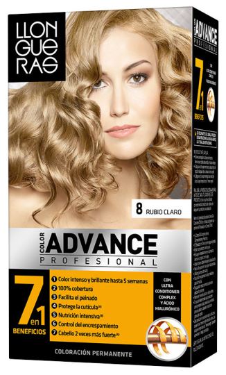 Kolor Advance Kolor włosów # 8-Jasny Blond