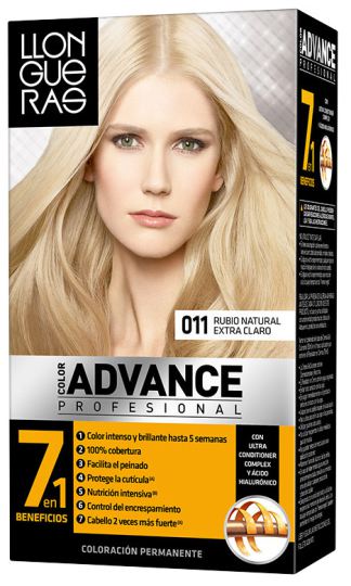 Kolor Advance Kolor włosów 011-Nat Ext Jasny blond