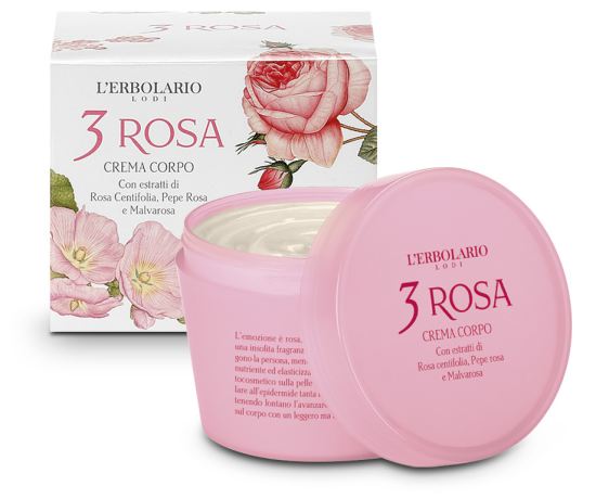 3 krem do ciała Rosa 200 ml