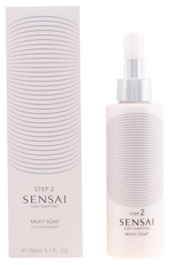 Sensai Silky Oczyszczające mleczne mydło krok 2 150 ml