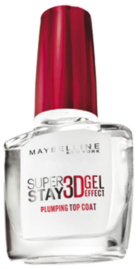 Superstay Nail Gel 3D Top Coat 01 Przezroczysty