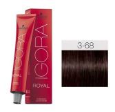 Royal Permanent Dye 3/68 Ciemny kasztan brązowy czerwony 60 ml