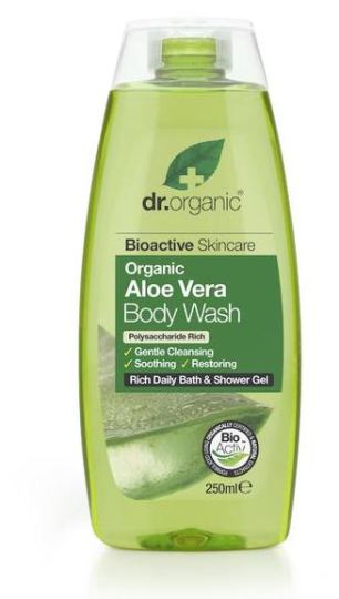 Organiczny żel do kąpieli Aloe Vera 250 ml