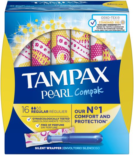 Pearl Regular Tampon 18 szt