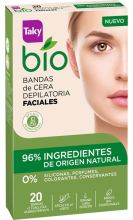 Bio Natural 0% Woskowanie Opaski woskowe 20 sztuk