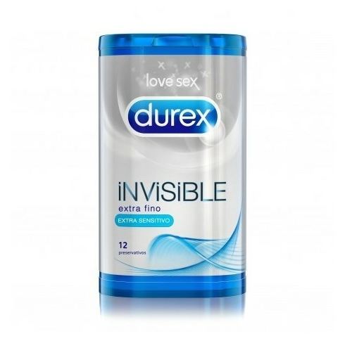 Prezerwatywy Invisible Extra Lubricated 12 sztuk