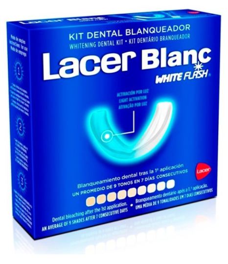 Blanc White Flash Teeth Whitening Set 3 sztuki