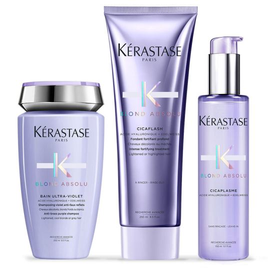 Pakiet Blond Absolu Ultraviolet Bath + Cicaflash + Cicaplasme