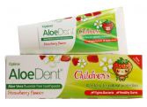 Dentifrico Aloe Vera Bez Fluoru Truskawkowe Dzieci 50 ml