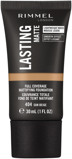 Lasting Matte Foundation Tone 404