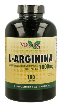 L-arginina 1000 Mg. 180 kapsułek