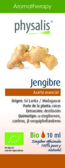 Zingiber officinale Physalis Ginger bio 100 ml