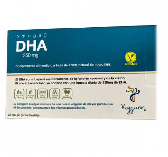 Omega 3 DHA 250 mg 60 kapsułek