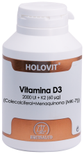 Holovit Vitamin D3 2000 IU + K2 60 Ág 180 Cap