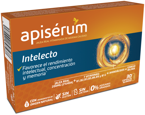 Apiserum Intellect 30 kapsułek