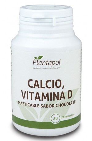 Calcium Vitamin D 60 tabletek do żucia czekolada