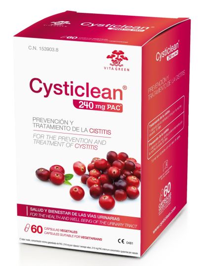 Cysticlean 240 mg 60 Kapsułek