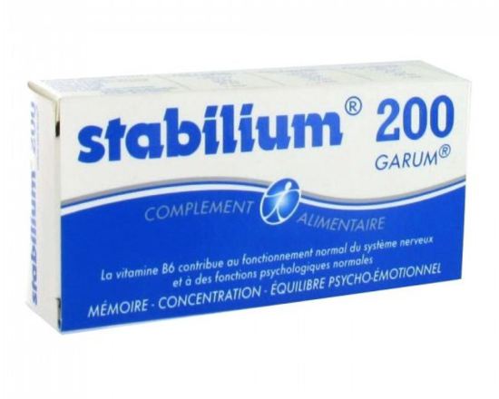 Stabilium 350 mg 30 kapsułek