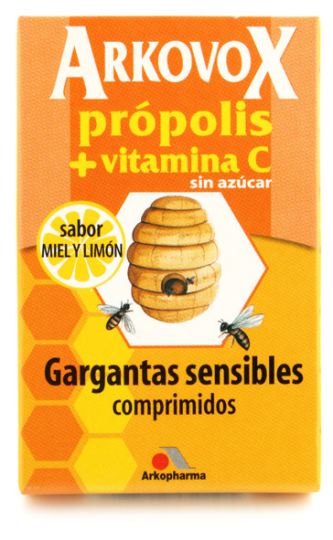 Arkovox Propolis + Vit. C 20 tabletek