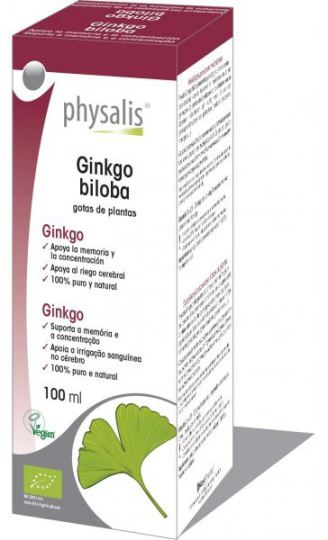 Ekstrakt biologiczny Ginkgo Biloba 100 ml