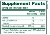 Lovites Suplement witaminy C 500 mg - 90 tabletek do żucia