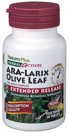 Herbal Actives Ara-Larix Olive Leaf - 30 tabletek