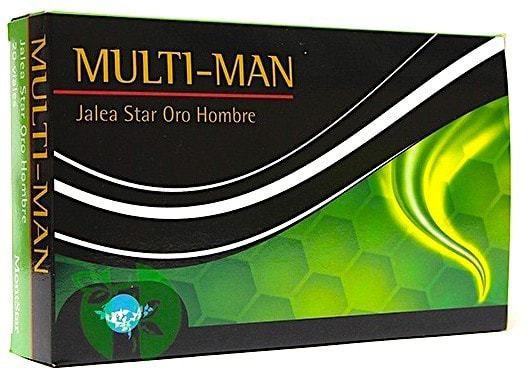 20 fiolek Jelly Star Gold Multi Man