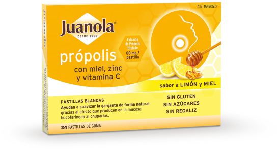 Juanola Propolis Miód Cynk Eukaliptus