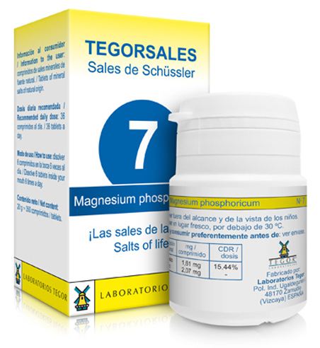 Magnez Fosfor Witamina D6 Tegorsales Nº7 350 tabletek