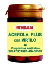 Acerola Plus z tabletami Mirtilo 40