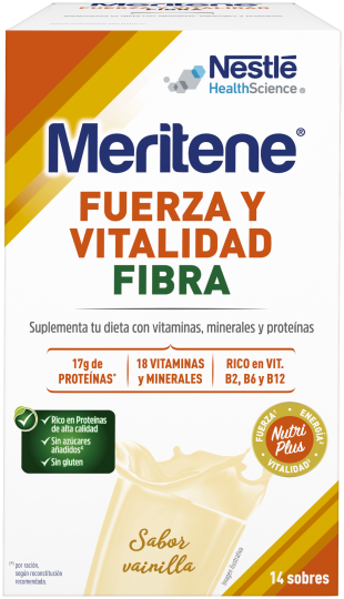 Meritene Vanilla Fibre 14x35 gr