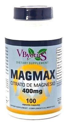 Magmax Cytrynian Magnezu 400 mg 100 Kapsułek