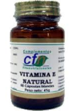 Naturalna witamina E 10 mg 60 pereł