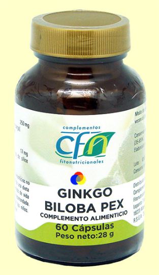 Ginkgo Biloba Pex 60 kapsułek