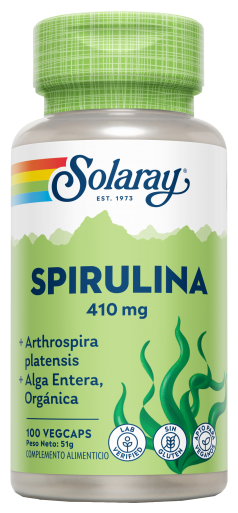 Spirulina 410 mg 100 kapsułek