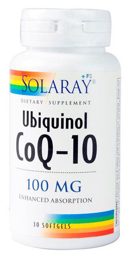 Coq10 Ubichinol 100 mg 30 kapsułek