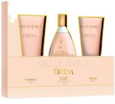 Divina Eau de Toilette Spray Set 150 ml + 3 sztuki