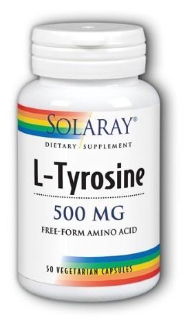 L-tyrozyna 500 mg 50 kapsułek