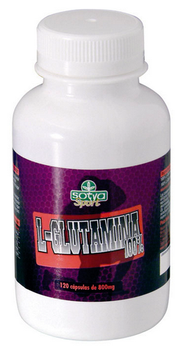 L-glutamina 800 mg 120 kapsułek