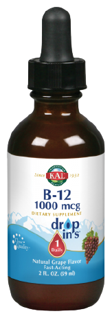 Wegetariańskie krople B12 1000 mcg 53 ml