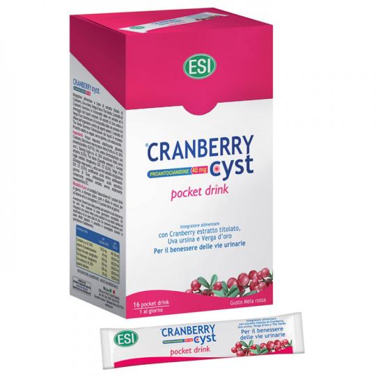 Cranberry Cyst Pocket Drink 16 sztuk