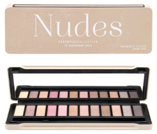 Magic Studio Nudes Eyeshadow Palette 12 odcieni