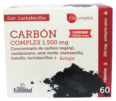 Vegetal Charcoal Activ Complex 60 kapsułek