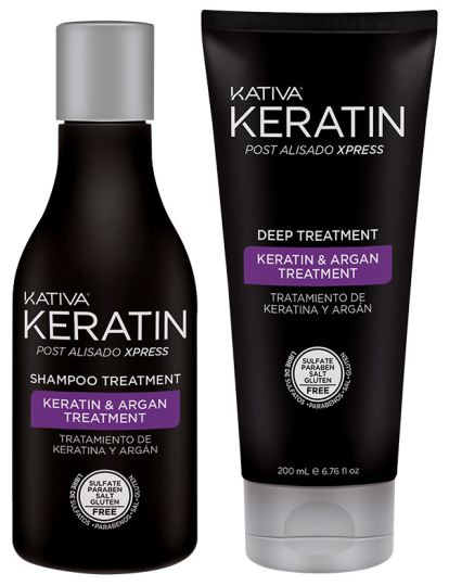 Keratin Post Smoothing Express Lot 2 sztuki